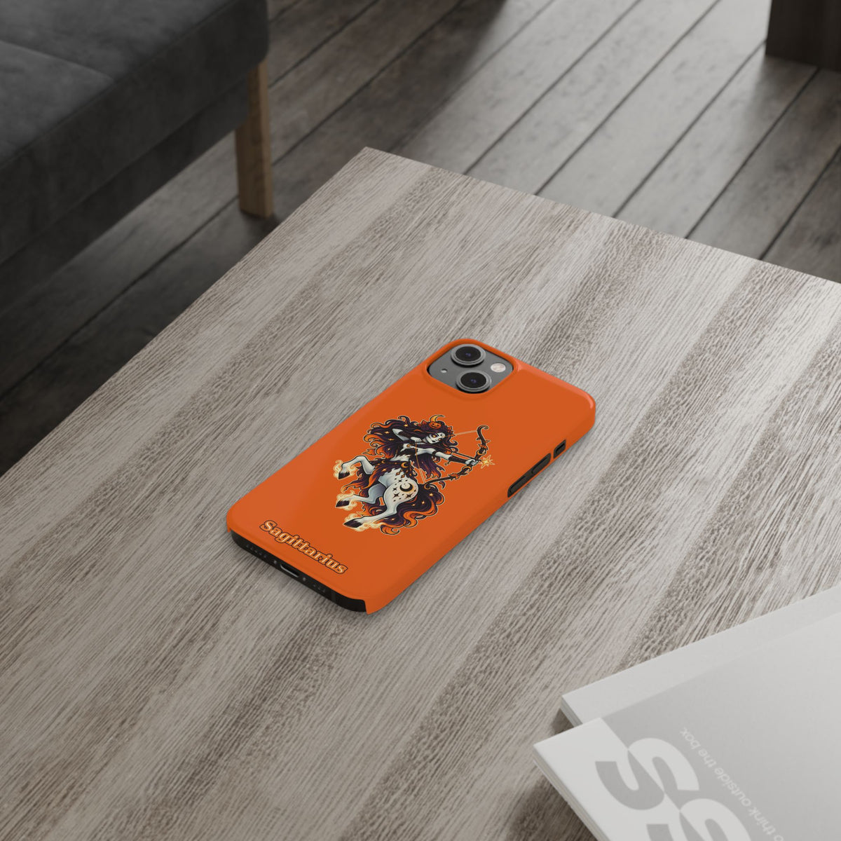 Sagittarius Centaur Slim Phone Case — Zodiac Archer Astrology Design