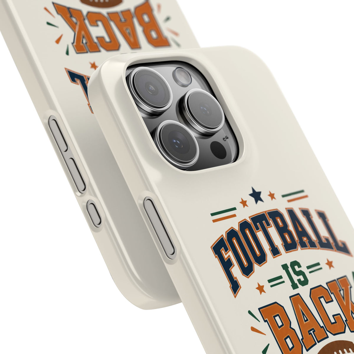 Football Is Back Slim Phone Case — NFL Kickoff Season Protective Cover