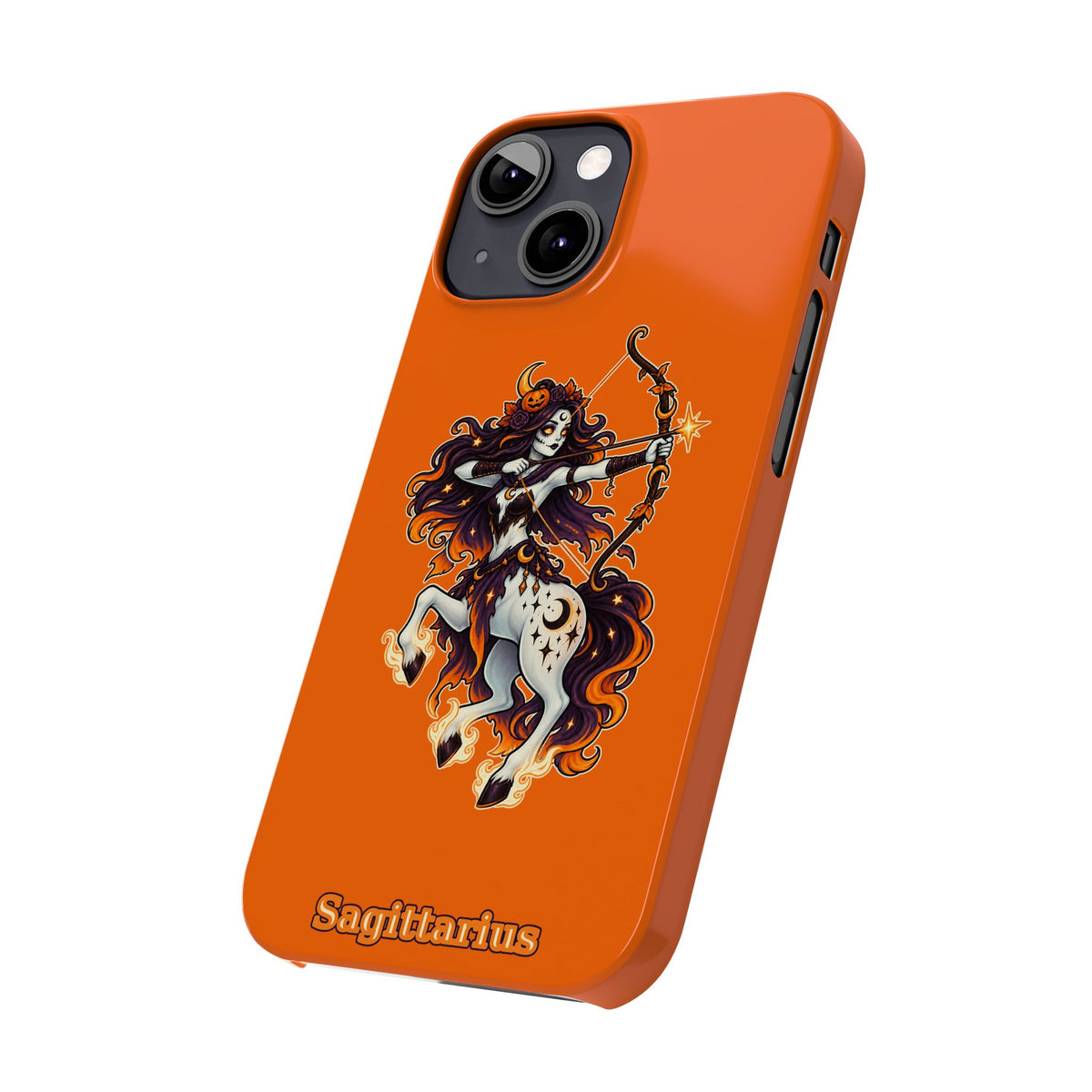 Sagittarius Centaur Slim Phone Case — Zodiac Archer Astrology Design