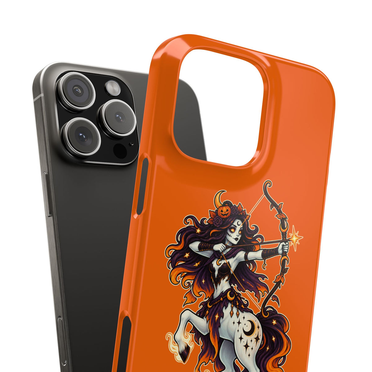 Sagittarius Centaur Slim Phone Case — Zodiac Archer Astrology Design
