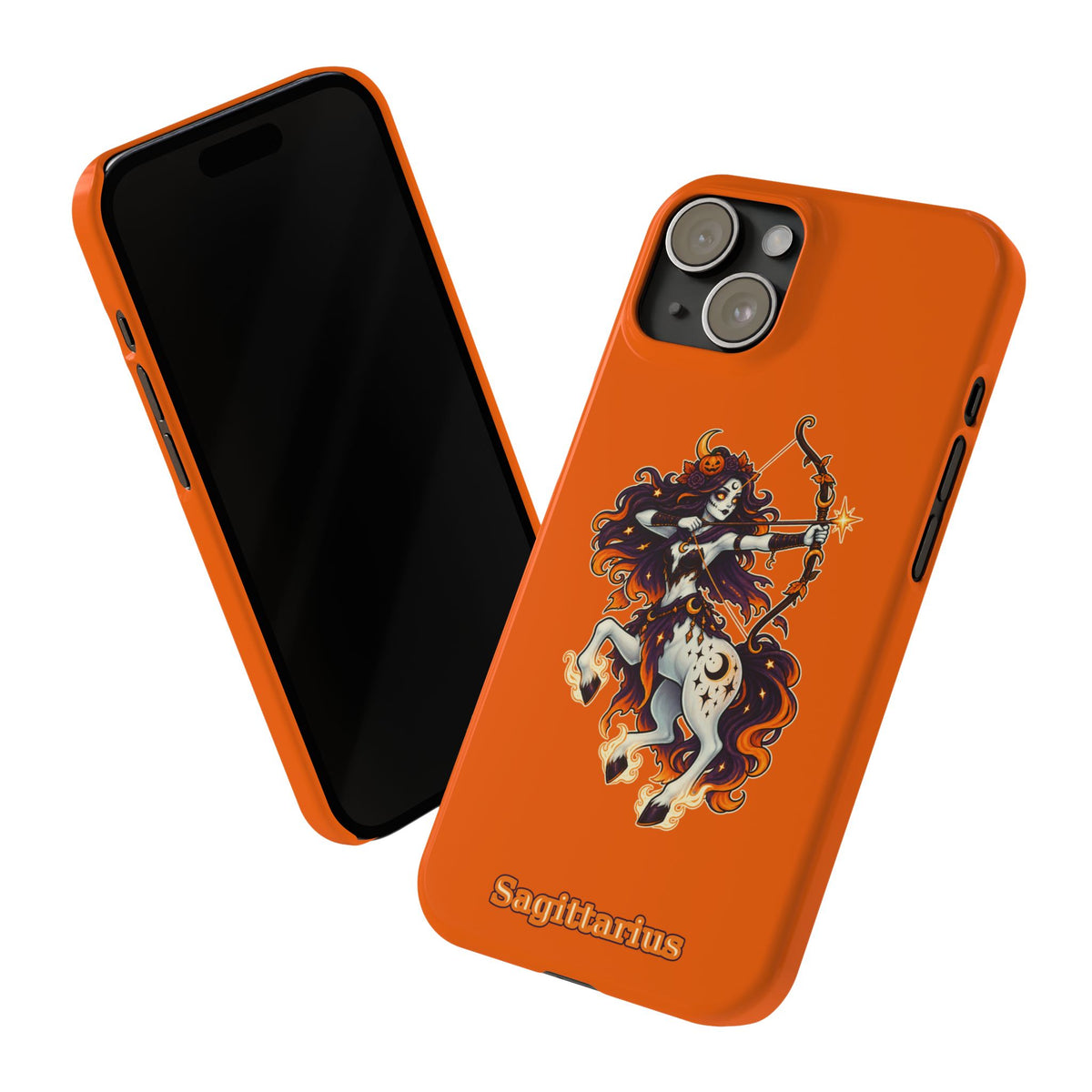 Sagittarius Centaur Slim Phone Case — Zodiac Archer Astrology Design