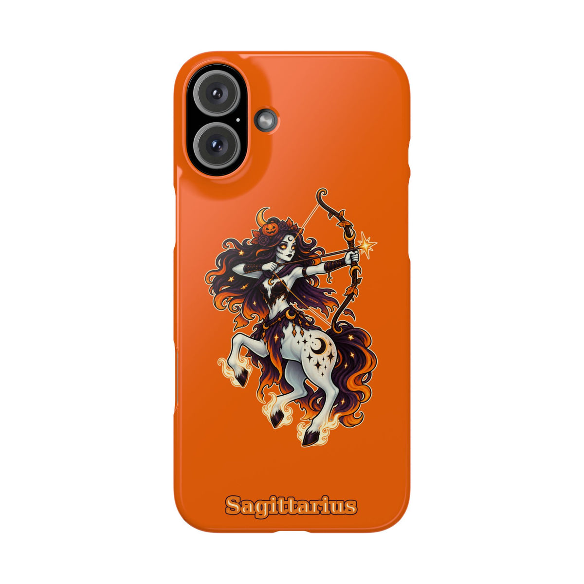 Sagittarius Centaur Slim Phone Case — Zodiac Archer Astrology Design