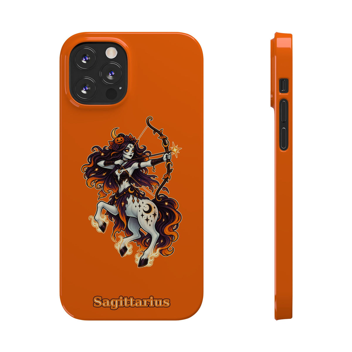 Sagittarius Centaur Slim Phone Case — Zodiac Archer Astrology Design