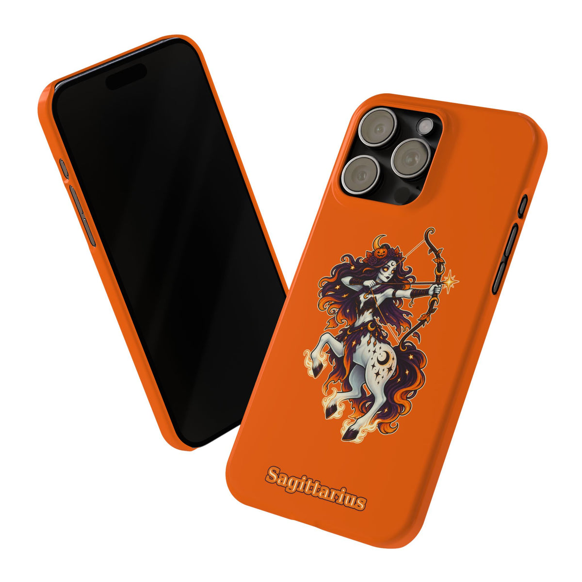Sagittarius Centaur Slim Phone Case — Zodiac Archer Astrology Design