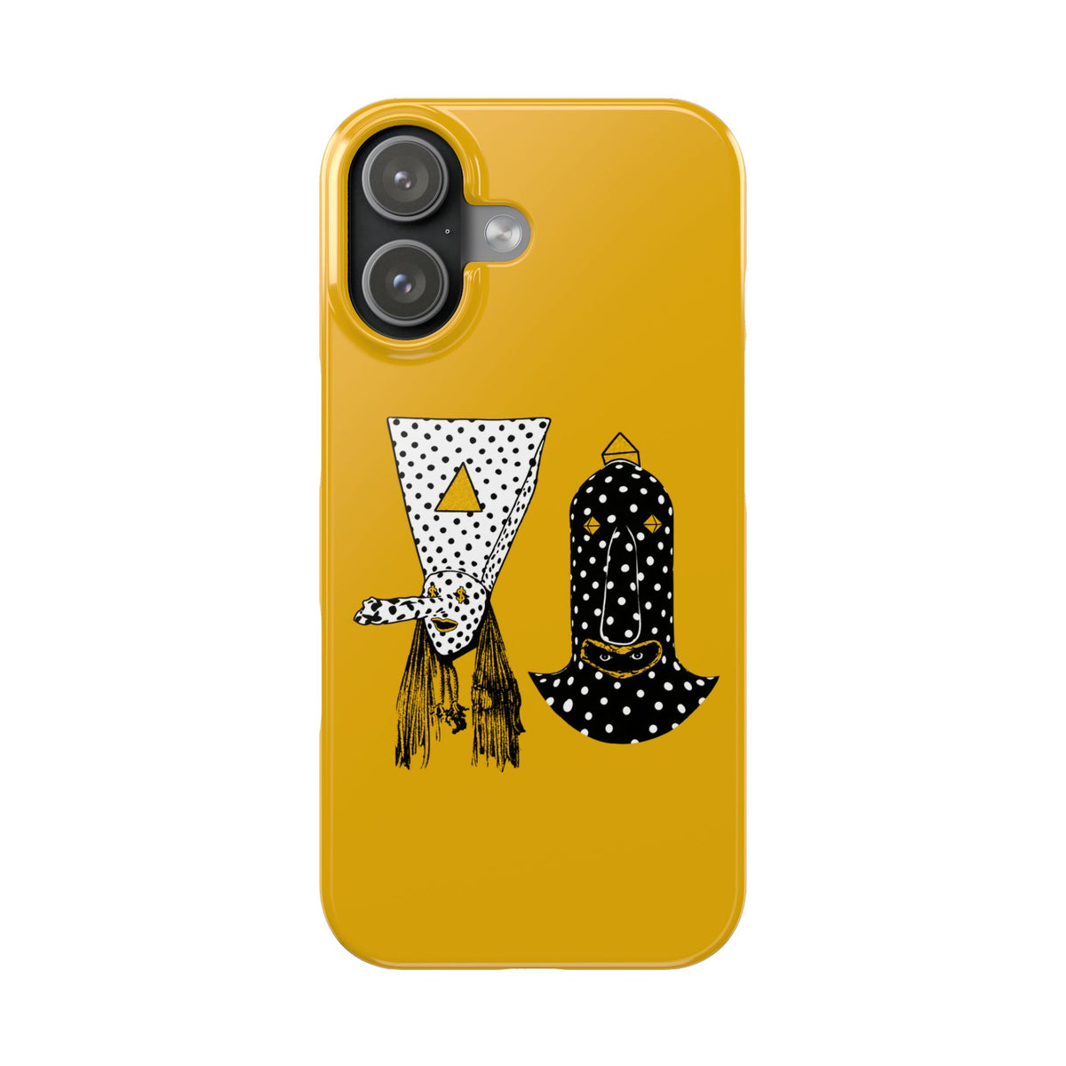 Angine de Poitrine Mustard Hamsa Slim Phone Case