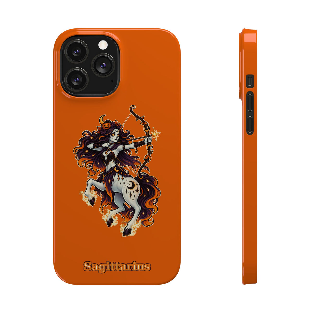 Sagittarius Centaur Slim Phone Case — Zodiac Archer Astrology Design