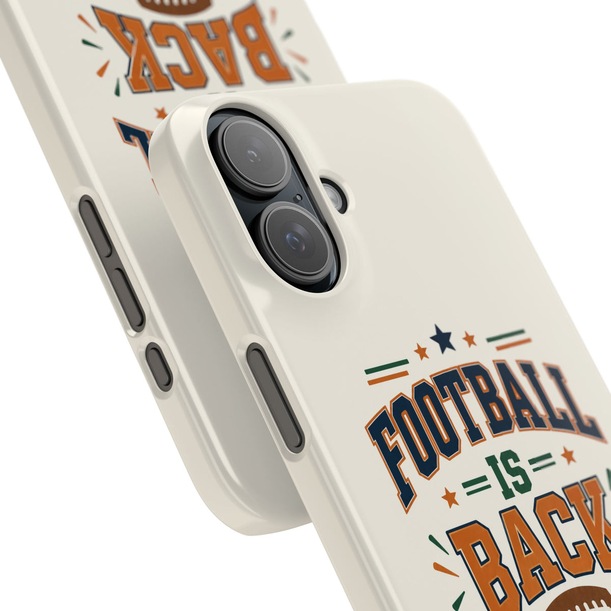 Football Is Back Slim Phone Case — NFL Kickoff Season Protective Cover