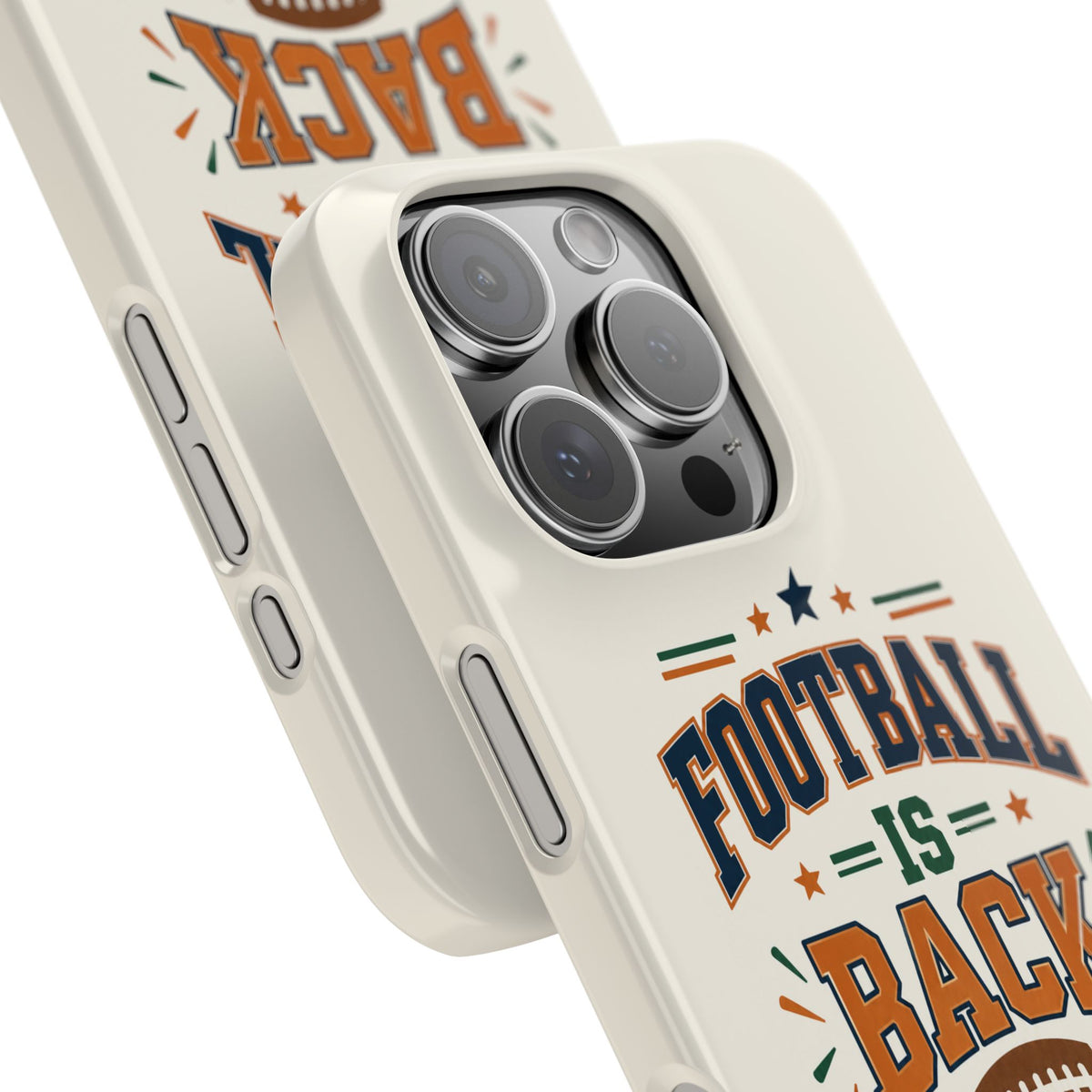 Football Is Back Slim Phone Case — NFL Kickoff Season Protective Cover