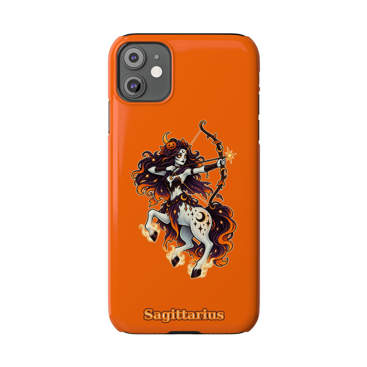 Sagittarius Centaur Slim Phone Case — Zodiac Archer Astrology Design